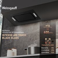 Weissgauff Intense 600 Touch Black Glass Image #2