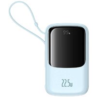 Baseus Qpow Pro+ Digital Display Fast Charge 22.5W 10000mAh (голубой)