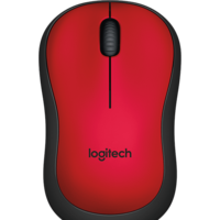 Logitech M220 Silent (красный) [910-004880]