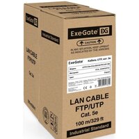 ExeGate UTP4-C5e-CCA-S24-IN-PVC-GY-100 UTP