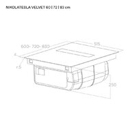 Elica Nikolatesla Velvet BL/A/72 PRF0196870 Image #2