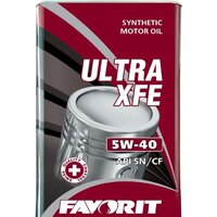 Favorit Ultra XFE 5W-40 metal 4л