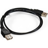 ExeGate EX-CC-USB2-AMAF-0.5 USB Type-A - USB Type-A (0.5 м, черный)