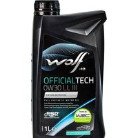 Wolf OfficialTech 0W-30 LL III FE 1л