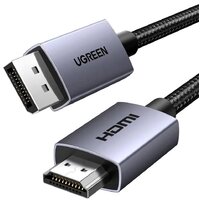 Ugreen DP125 35842 DisplayPort - HDMI (2 м, черный)