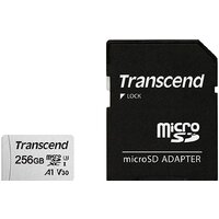 Transcend microSDXC 300S 256GB (с адаптером)