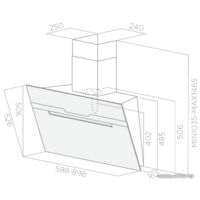 Elica Majestic WH/A/90 [PRF0124236] Image #4