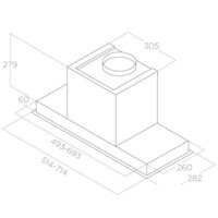 Elica Hidden 2.0 IXGL/A/52 Image #3
