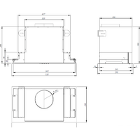 Akpo Neva Glass II 60 WK-10 (черное стекло/нержавеющая сталь) Image #4