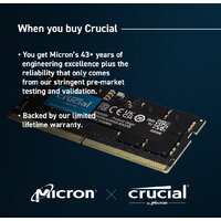 Crucial 32ГБ DDR5 SODIMM 5600 МГц CT32G56C46S5 Image #3
