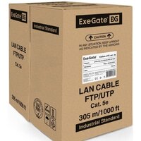 ExeGate UTP4-C5e-CU-S25-IN-PVC-GY-305 UTP