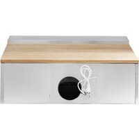 Elikor Фарм 90H-650-E3D (нержавеющая сталь/дуб неокрашенный) Image #7