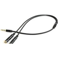 USBTOP jack 3.5mm (AUX) на jack 3.5mm (AUX) - jack 3.5mm (MIC) (0.5 м, черный) Image #2