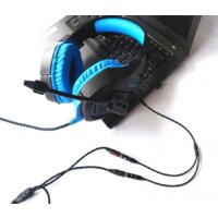 USBTOP jack 3.5mm (AUX) на jack 3.5mm (AUX) - jack 3.5mm (MIC) (0.5 м, черный) Image #4