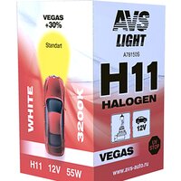 AVS Vegas H11 12V 55W 1шт [A78150S]