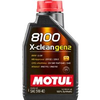Motul 8100 X-clean gen2 5W-40 1л