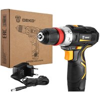 Deko GCD12DU3 SET4 063-4038 (с 2-мя АКБ, кейс, набор оснастки)