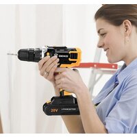 Deko DKCD20FU-Li SET 63 063-4175 (с 2-мя АКБ, кейс) Image #7