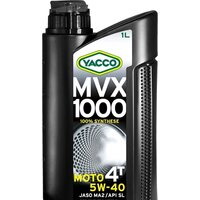 Yacco MVX 1000 4T 5W-40 1л