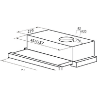 MAUNFELD VS Light (Glass) 60 (белое стекло) Image #2