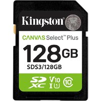 Kingston Canvas Select Plus SDXC 128GB SDS3/128GB