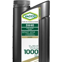 Yacco VX 1000 LL 5W-40 1л