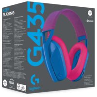 Logitech G435 Lightspeed (синий/малиновый) Image #5