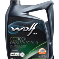 Wolf EcoTech 0W-20 SP/RC D1-3 5л