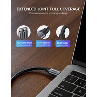 Ugreen US161 50751 USB Type-C - USB Type-C (1.5 м, черный/серый) Image #6