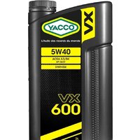 Yacco VX 600 5W-40 2л