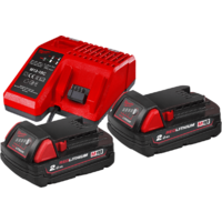 Milwaukee M18 M18NRG-202 4933459213 (2 x 18В/2 Ач + 12-18В)