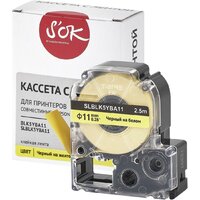 Sakura Printing BLK5YBA11 (черный на желтом) Image #3