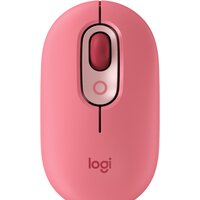 Logitech Pop Mouse (розовый/бордовый)