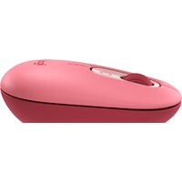 Logitech Pop Mouse (розовый/бордовый) Image #4