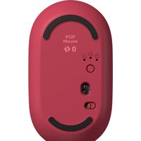 Logitech Pop Mouse (розовый/бордовый) Image #6