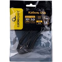 Cablexpert CC-USB2-CMCM-100-1.8M USB Type-C - USB Type-C (1.8 м, черный) Image #3