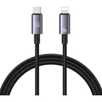 Usams US-SJ662 USB Type-C - Lightning (1.2 м, черный)