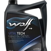 Wolf VitalTech 5W-40 B4 Diesel 4л