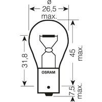 Osram P21W Original Line 2шт [7506-02B] Image #3