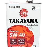 Takayama Adaptec 5W-40 A3/B4 SN/CF 4л Image #2