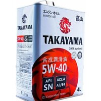 Takayama Adaptec 5W-40 A3/B4 SN/CF 4л Image #3