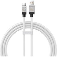 Baseus CoolPlay Series Fast Charging Data Cable 100W USB Type-A - USB Type-C (1 м, белый)