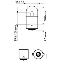 Philips R5W 1шт [12821CP] Image #4
