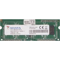 ADATA 4GB DDR3 SODIMM PC3-12800 AO1L16BC4R1-BX7S Image #1