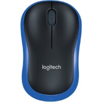 Logitech M185 (черный/синий)