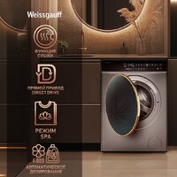 Weissgauff WMD 58411 Direct Drive Inverter Premium Steam Steel Image #3