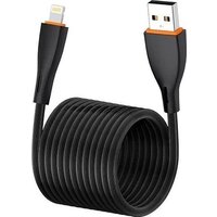 EOFE AL21 USB Type-A - Lightning (1 м, черный) Image #2
