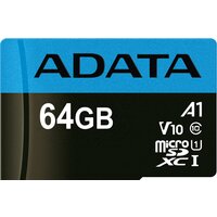 ADATA Premier AUSDX64GUICL10A1-RA1 microSDXC 64GB (с адаптером) Image #2