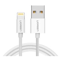 Ugreen US155 USB Type-A - Lightning (0.5 м, белый)