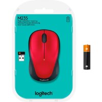 Logitech M235 Wireless Mouse (красный) [910-002496] Image #6